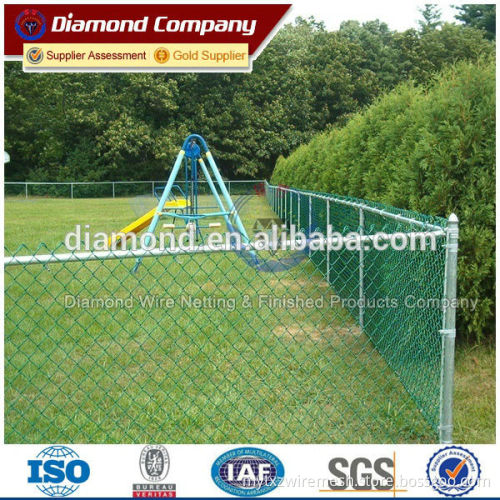 PVC coated chain link fence /rock fall protection netting factory rockfall mesh netting high quality chain link netting mesh